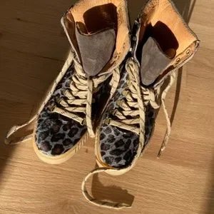 Shoe the Bear Agda Grey Leo Hiker Boot